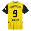 Maillot de Supporter Borussia Dortmund Haller 9 Domicile 2024-25 Pour Homme